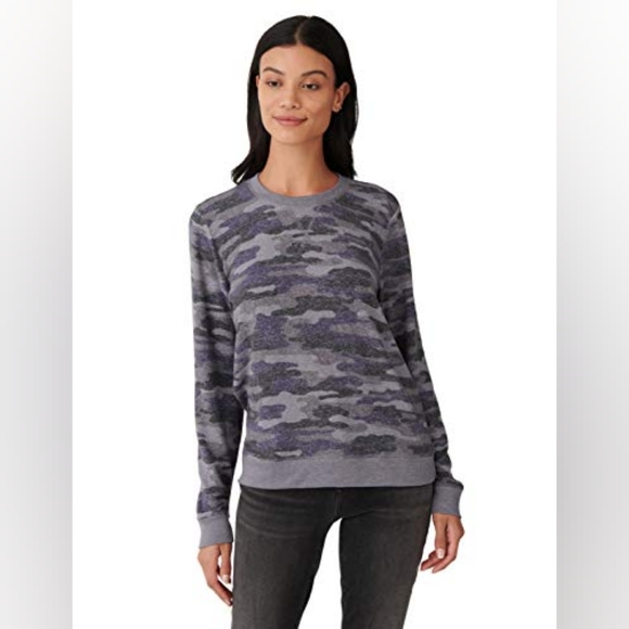 Lucky Brand - Hacci Cloud Jersey in Camo - Size S - Picture 4 of 11